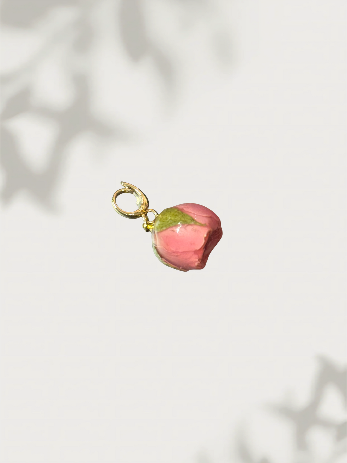 Single Rose Charm