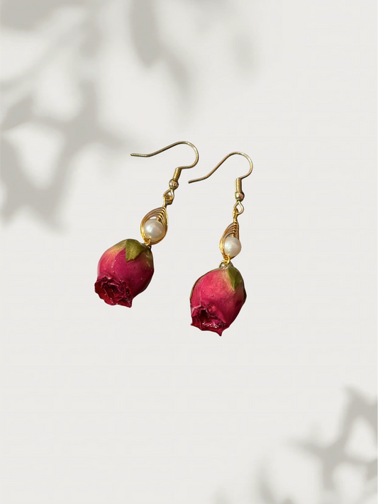 Grace Rose Earrings