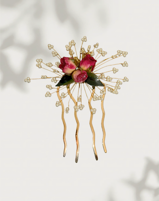 Fiona Rose Hair Comb