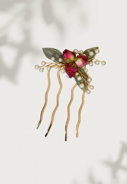 Emma Rose Hair Comb