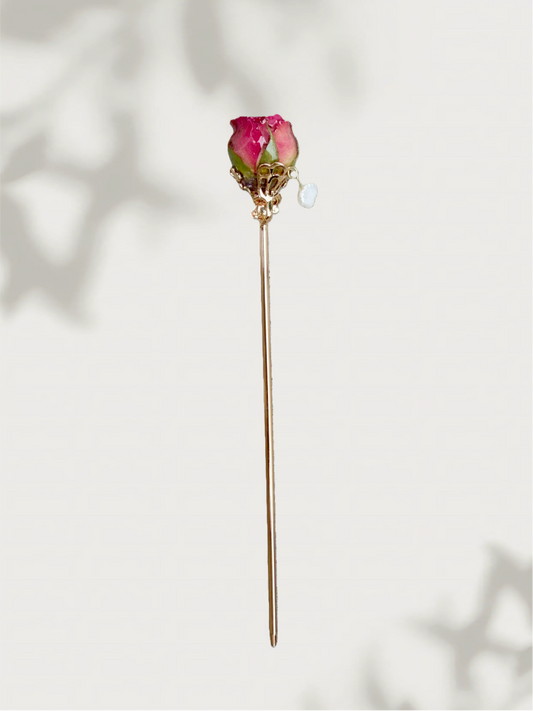 Classic Rose Hairpin
