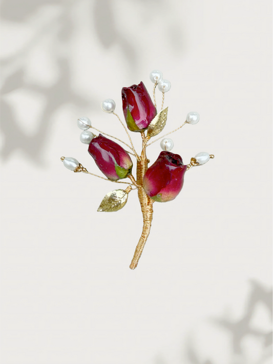 Hana Rose Brooch