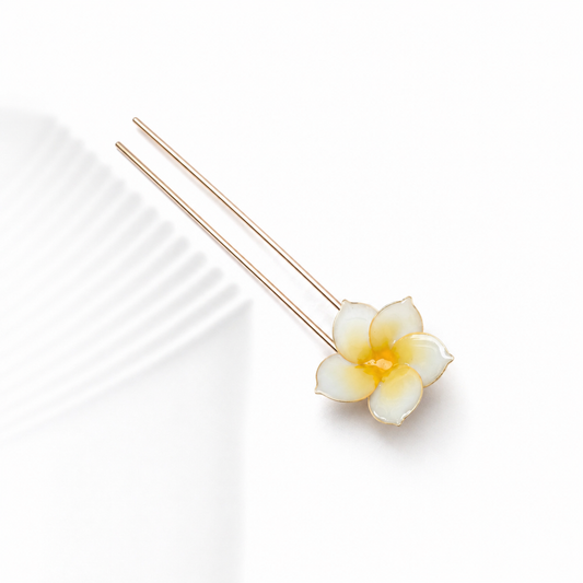 Frangipani Hairpin