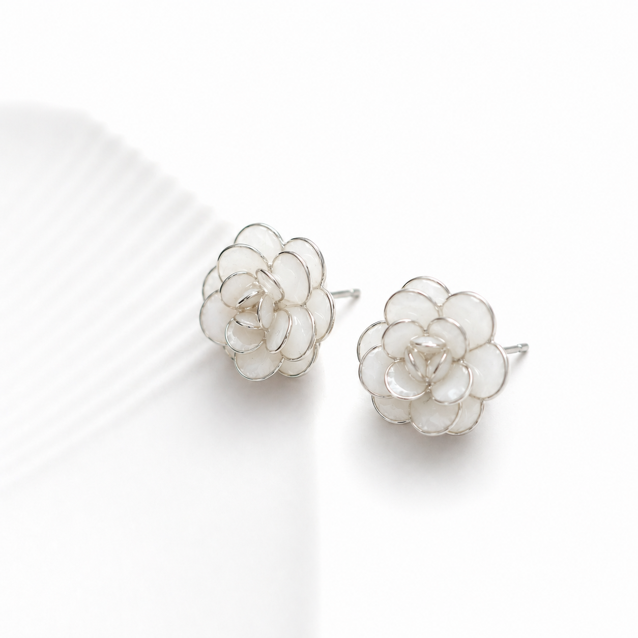 Rose Stud Earrings
