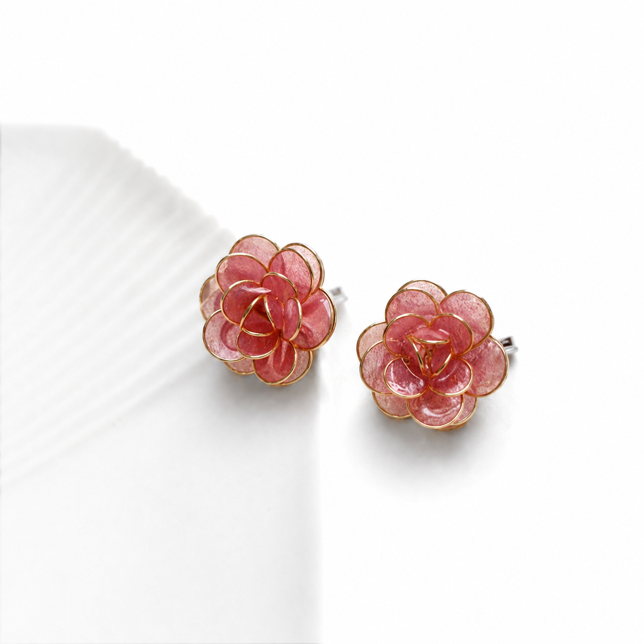 Rose Stud Earrings