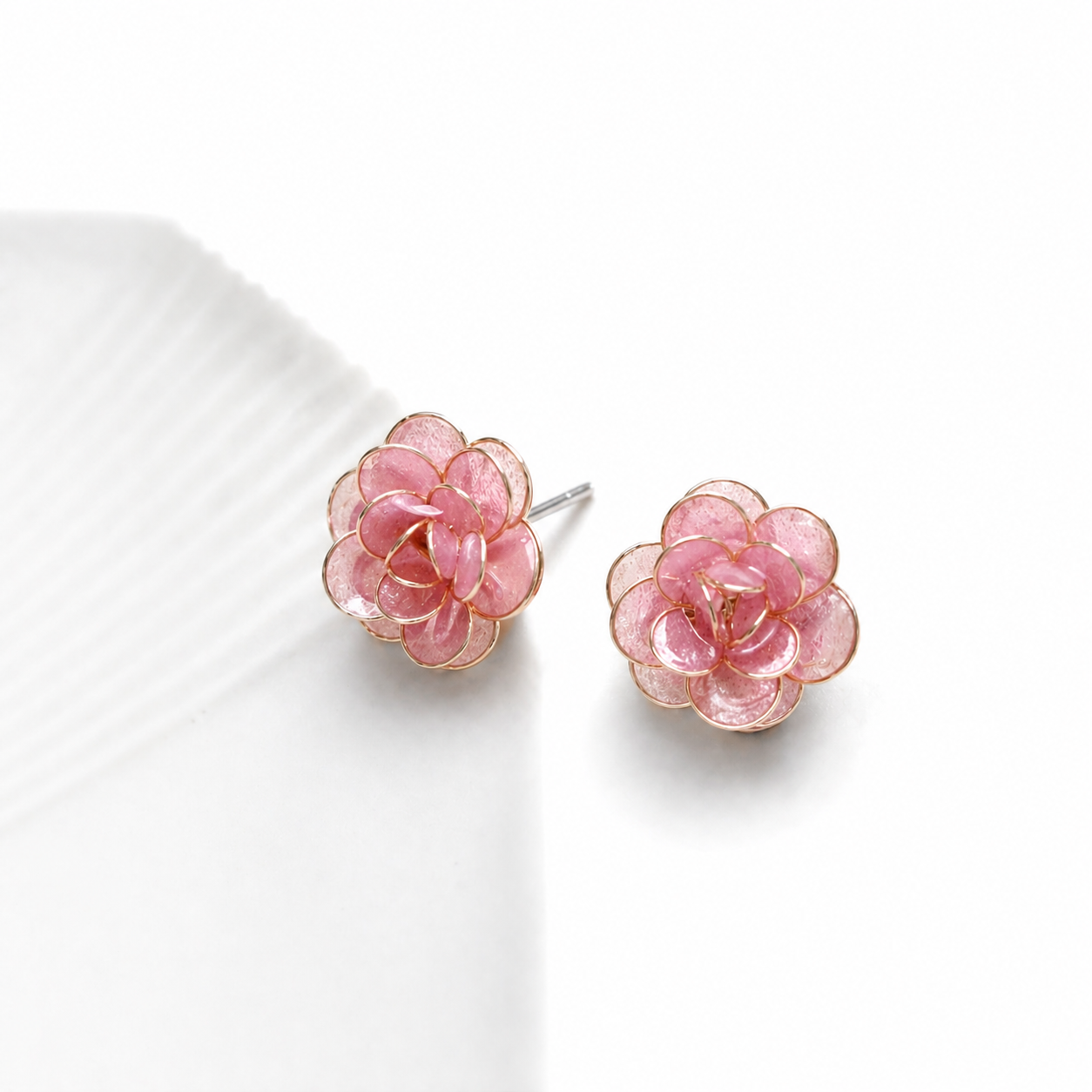 Rose Stud Earrings