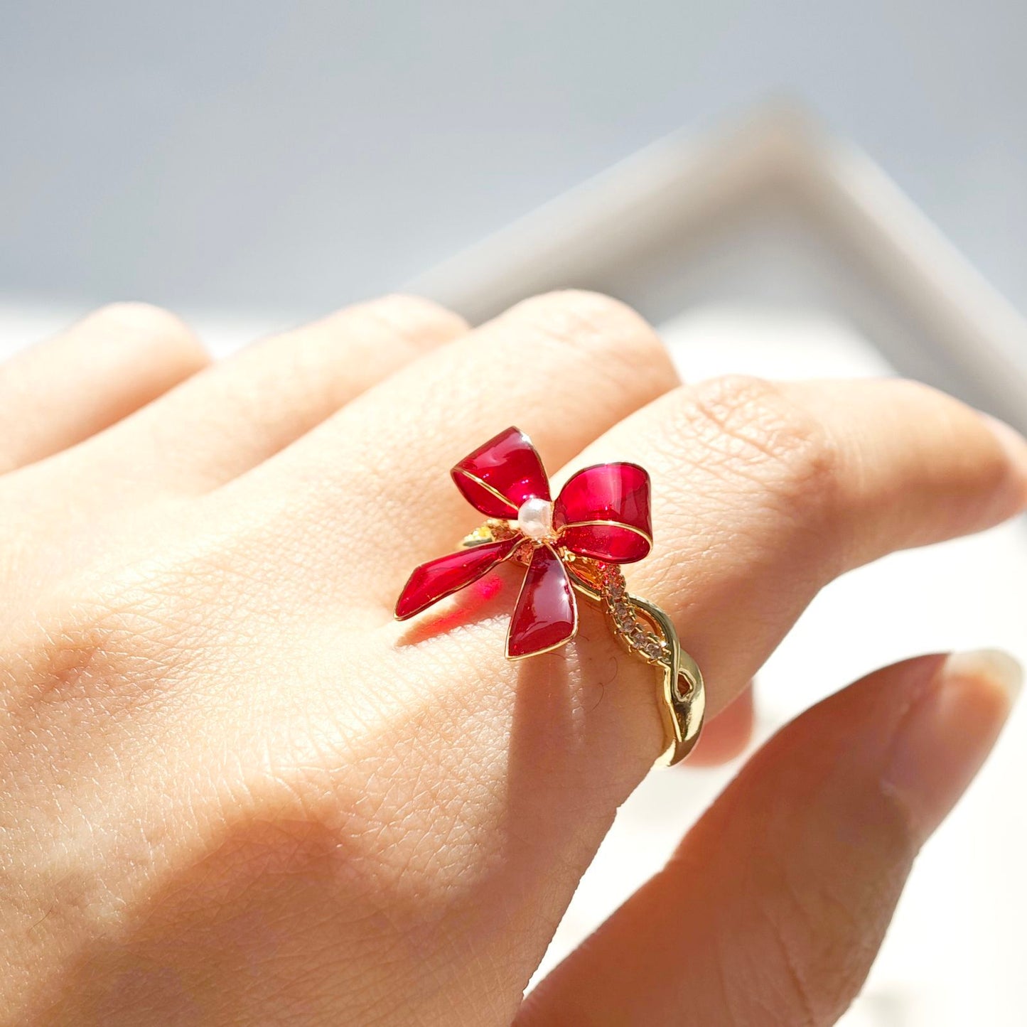 Bow Ring (Holiday Edition)