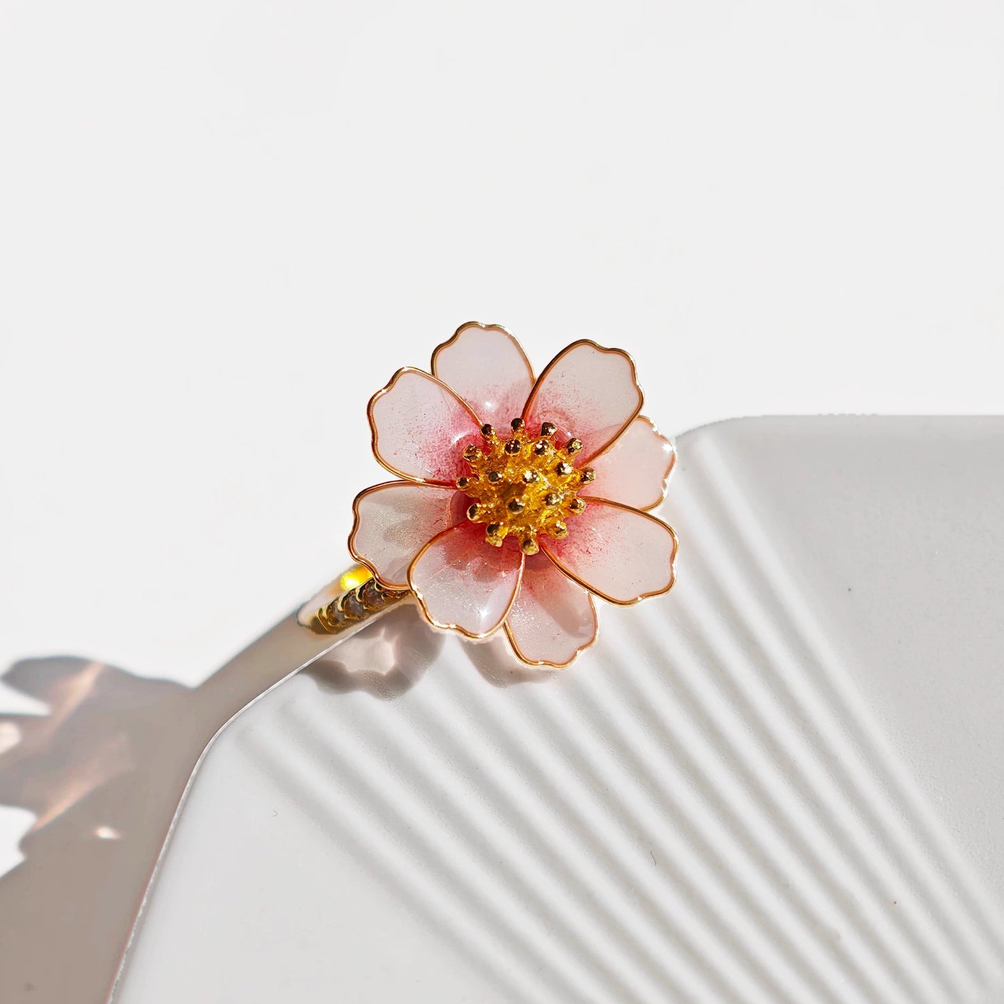 Cosmos Flower Ring