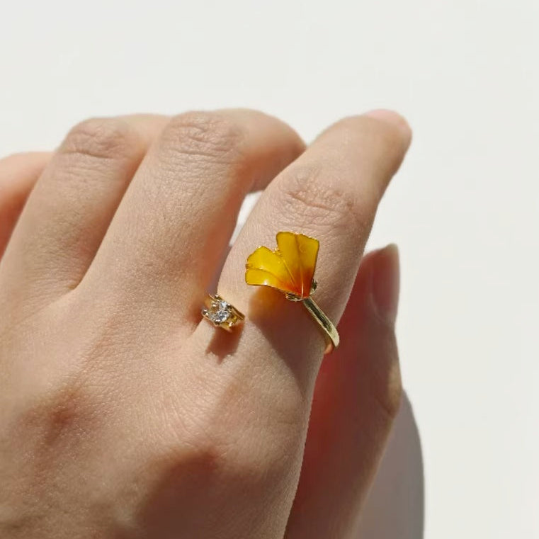 Ginkgo Ring