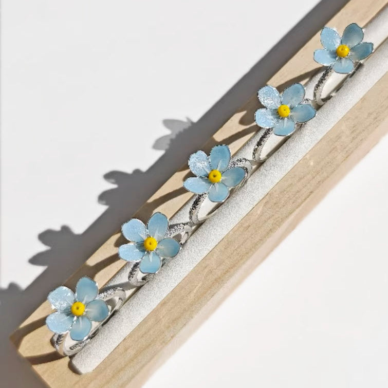Forgive Me or Not Flower Ring