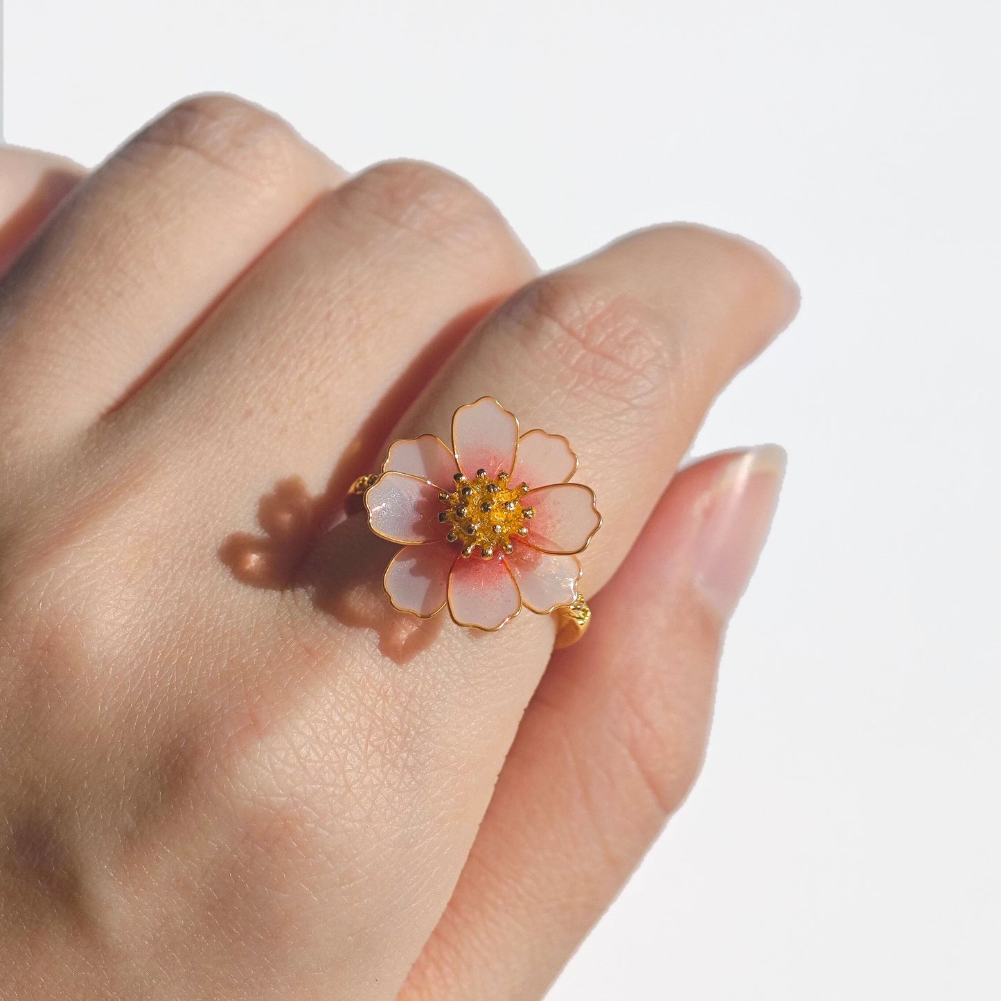 Cosmos Flower Ring
