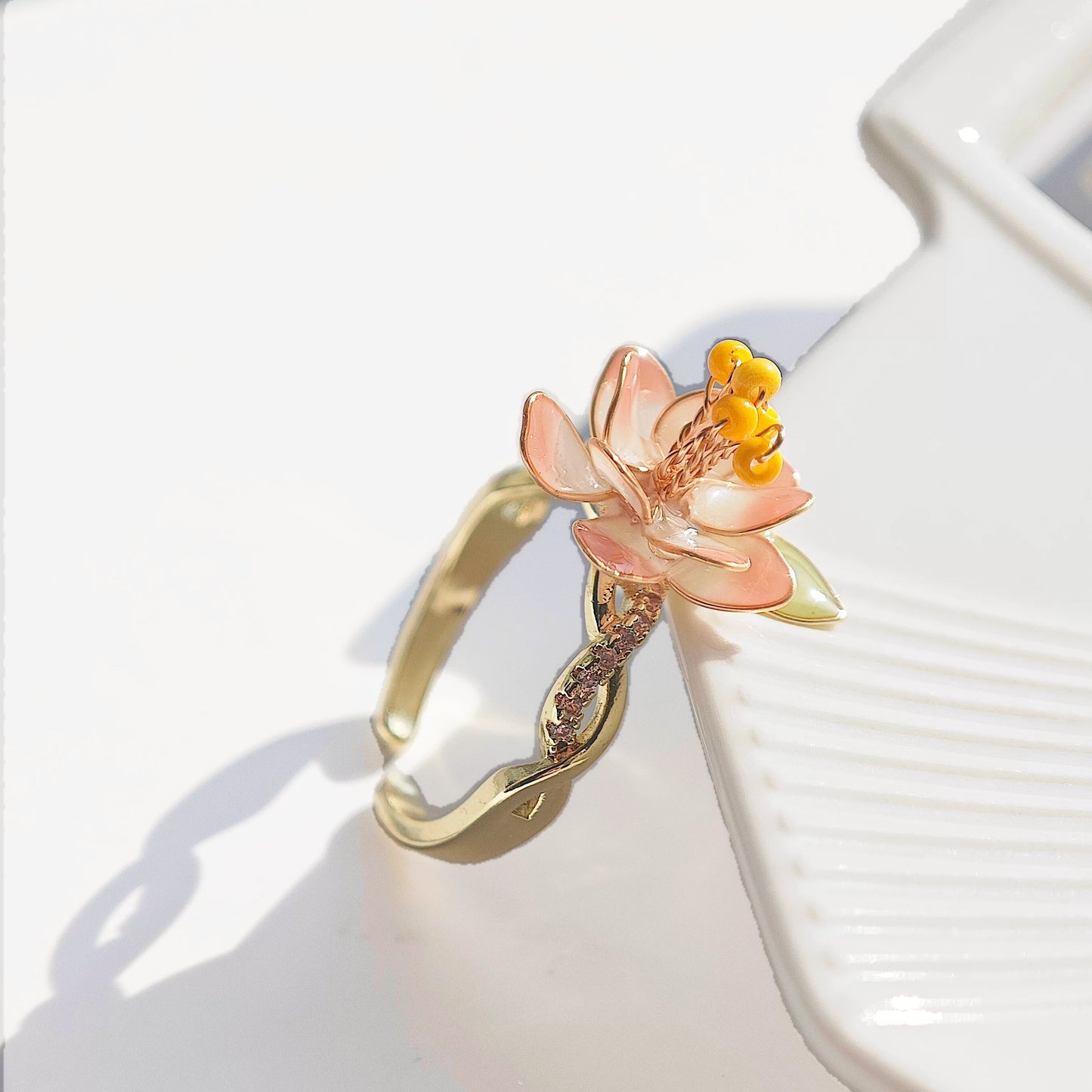 Crabapple Blossom Ring