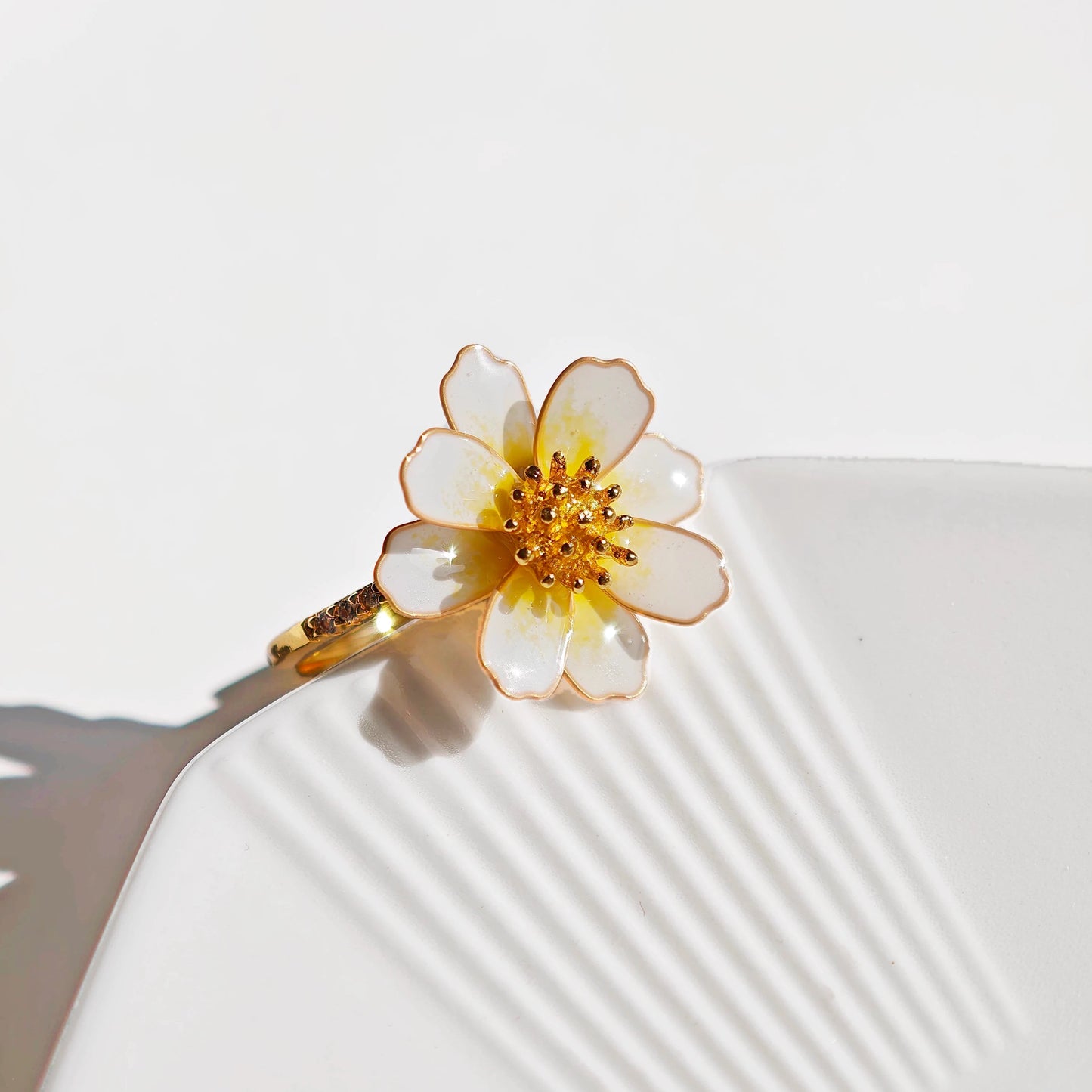 Cosmos Flower Ring