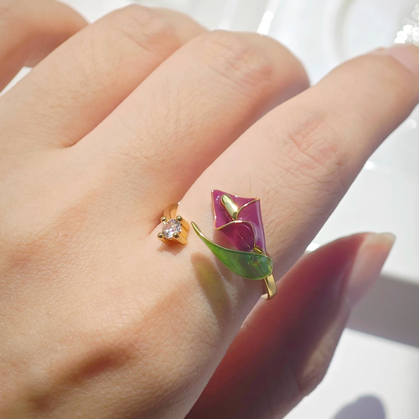 Calla Lily Ring