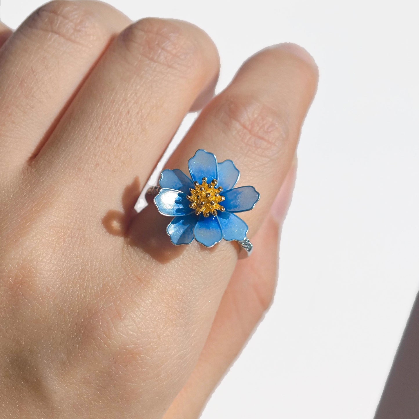 Cosmos Flower Ring