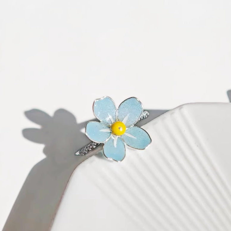 Forgive Me or Not Flower Ring