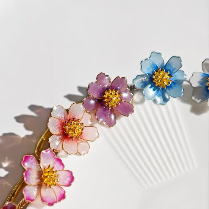 Cosmos Flower Ring