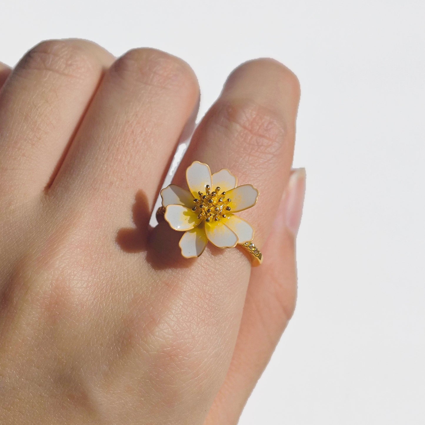 Cosmos Flower Ring