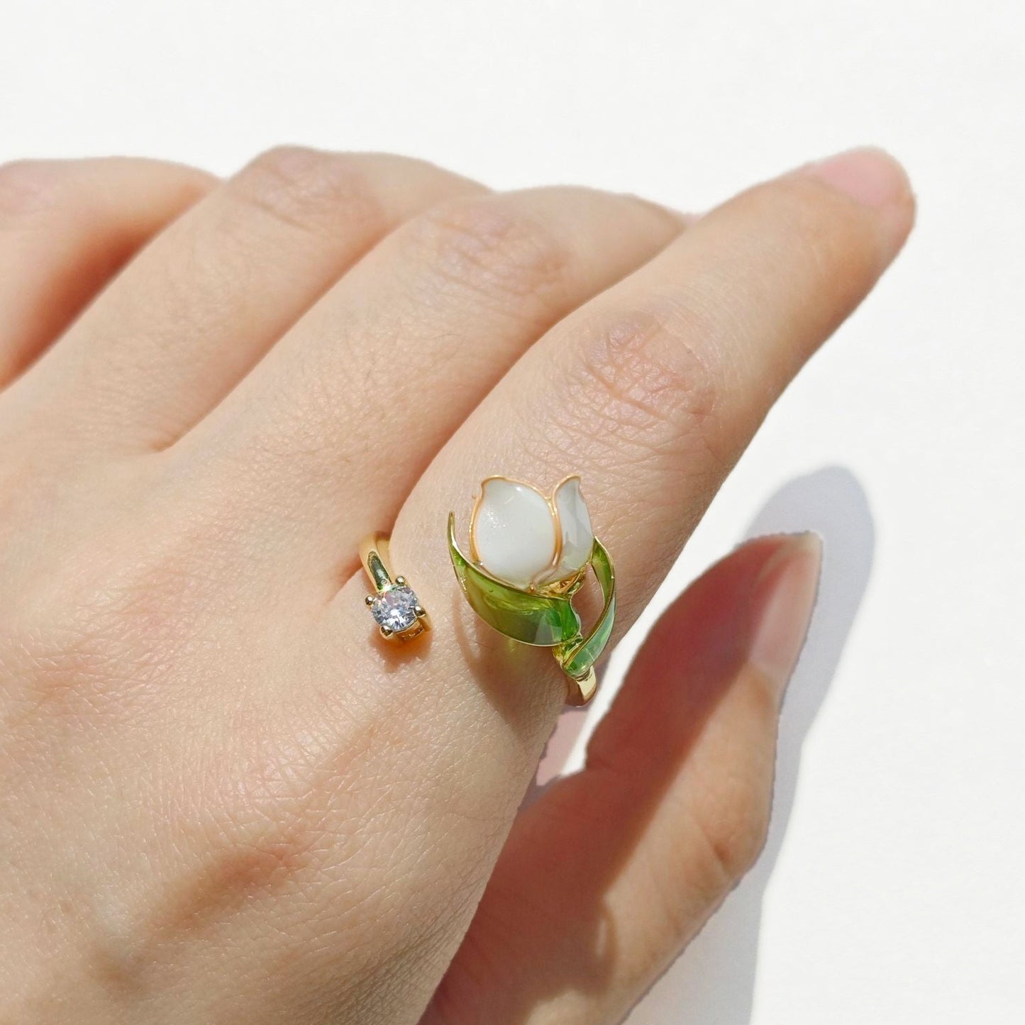 Lily of the Valley Ring