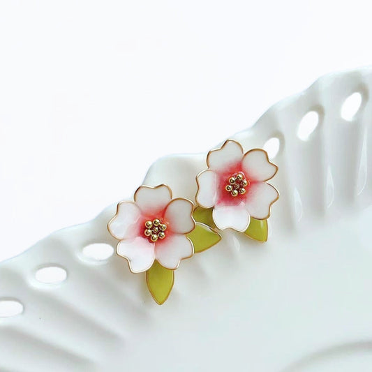 Sakura Stud Earrings