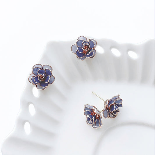 Rose Stud Earrings