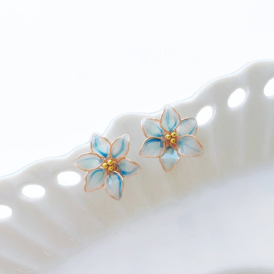 Hyacinth Stud Earrings